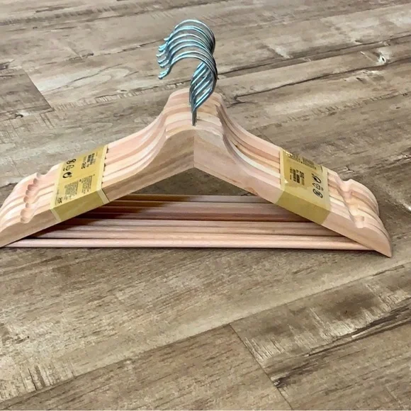 8 pc IKEA Natural Wood Hangers with  discounted catalog (last issue ever made!) - Picture 4 of 15